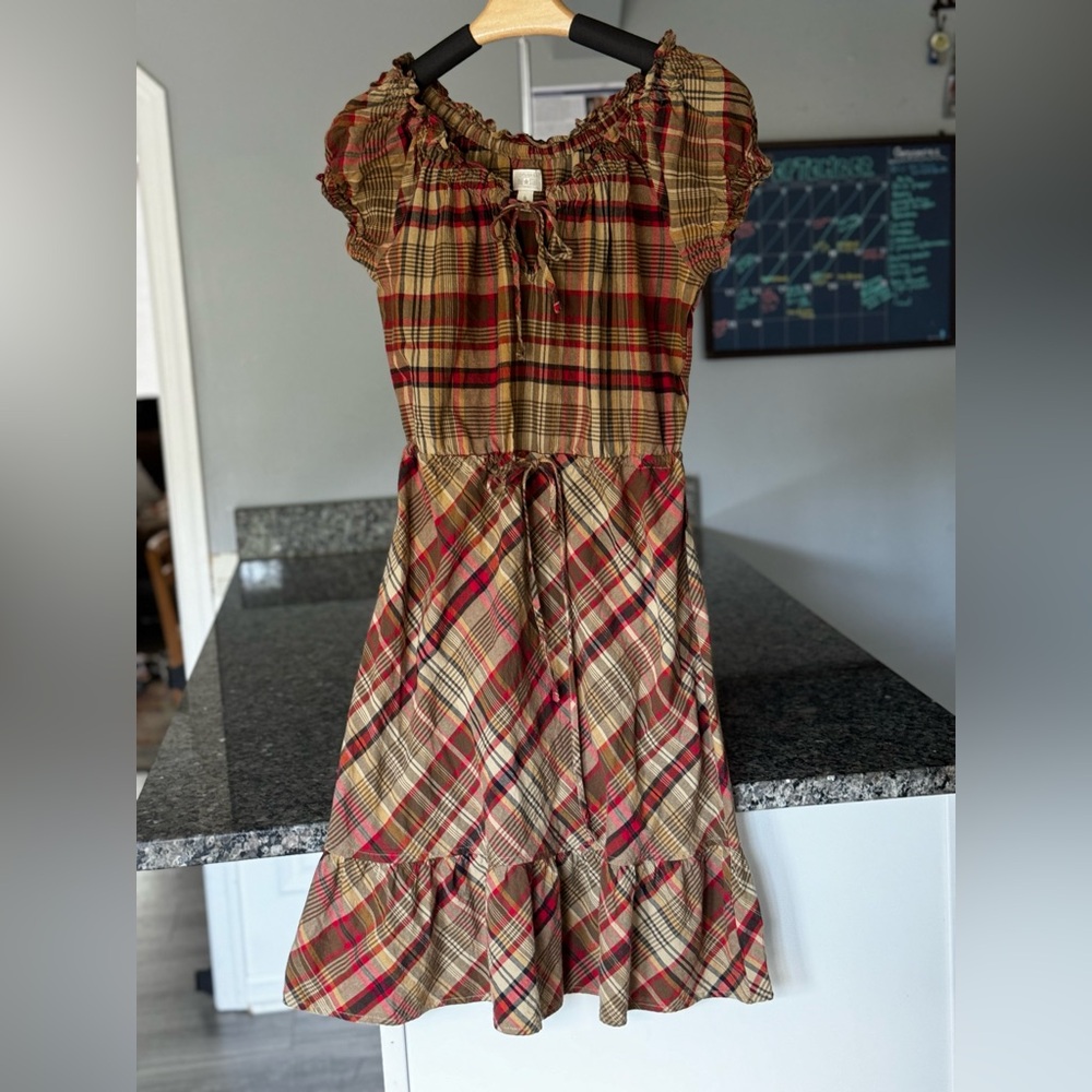 Converse One Star Plaid Dress
